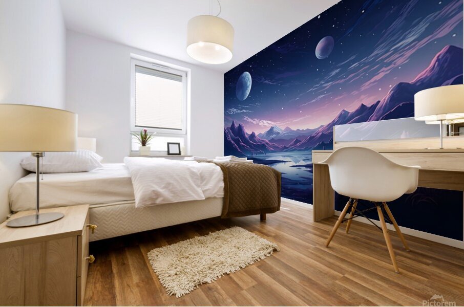 Planetscape 53 Mural print