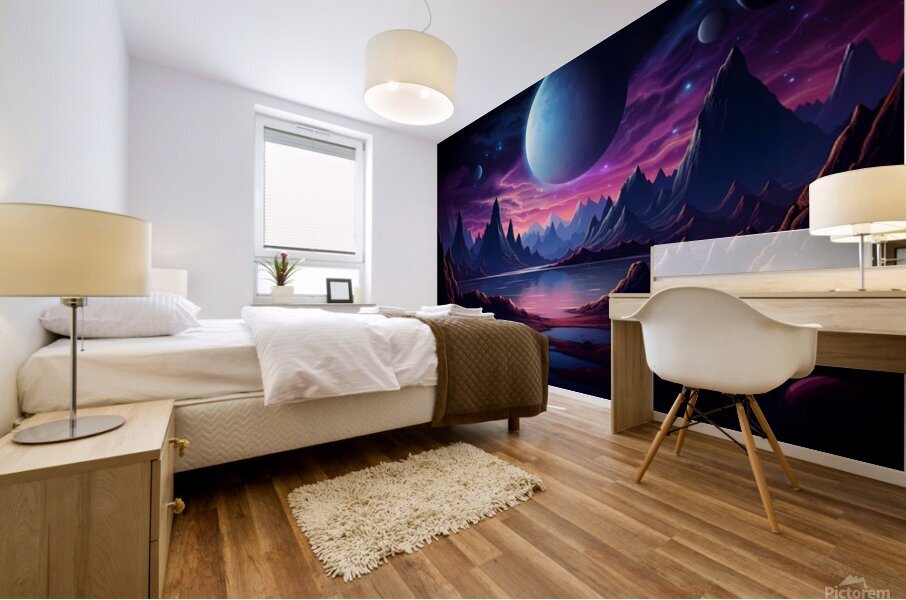 Planetscape 23 Mural print