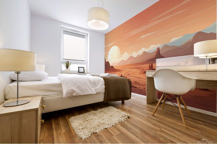 Planetscape 35 Mural print