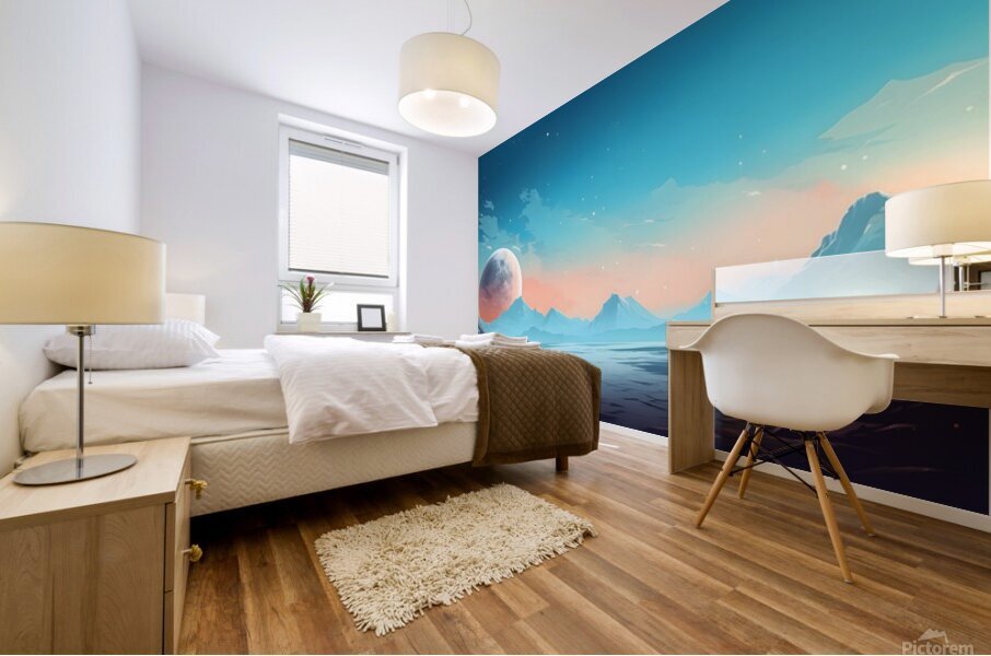 Planetscape 38 Mural print