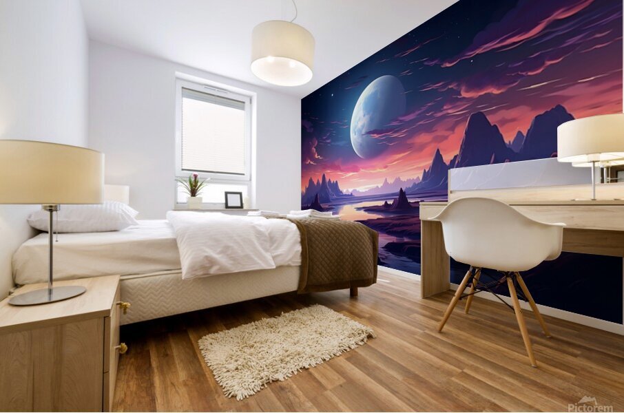 Planetscape 61 Mural print
