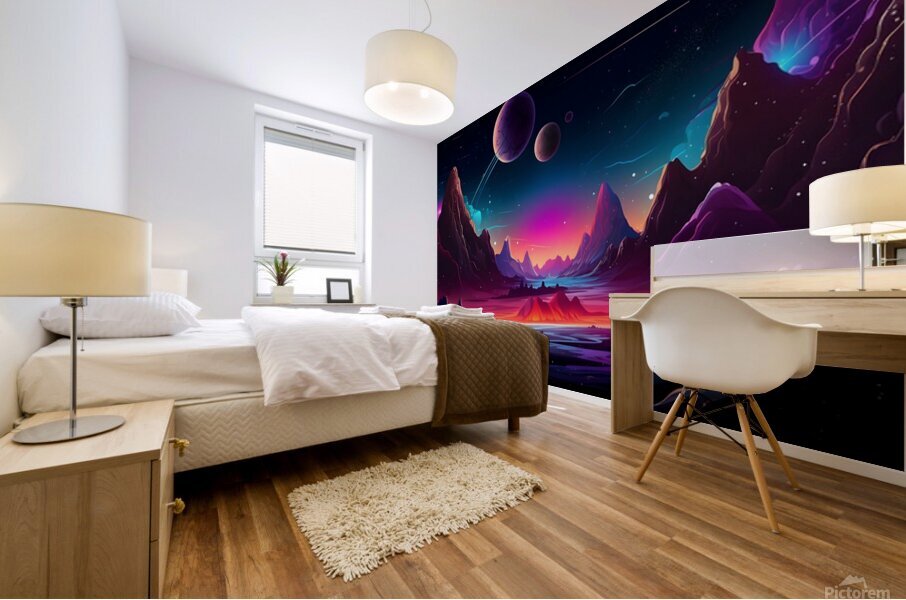 Planetscape 20 Mural print