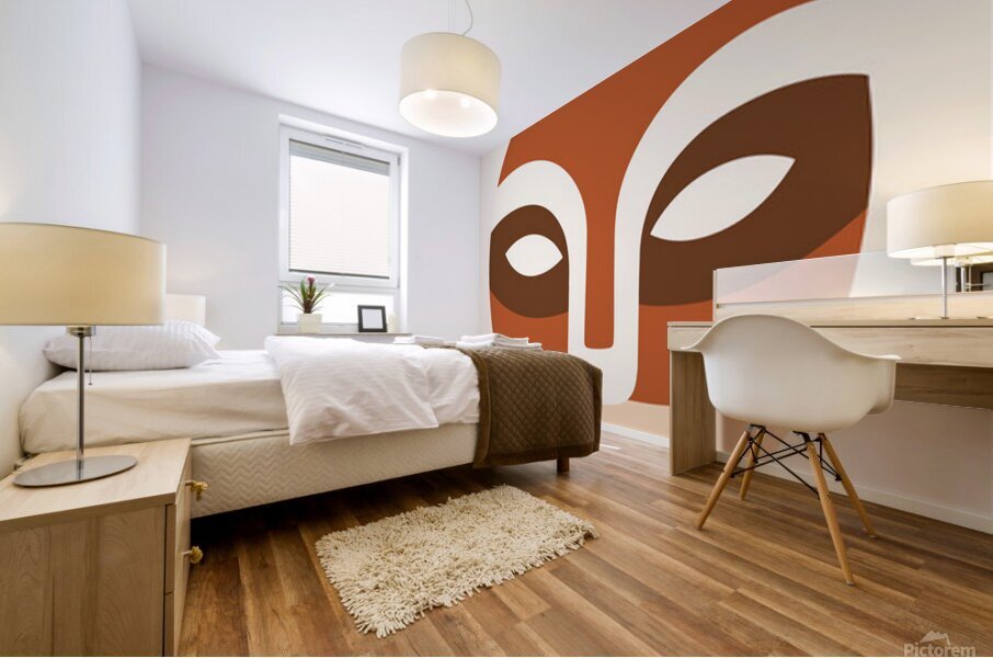 Arc Mask 1 Mural print