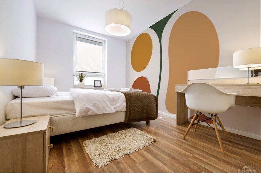 Ginkgo Leaf Poster 1 Mural print