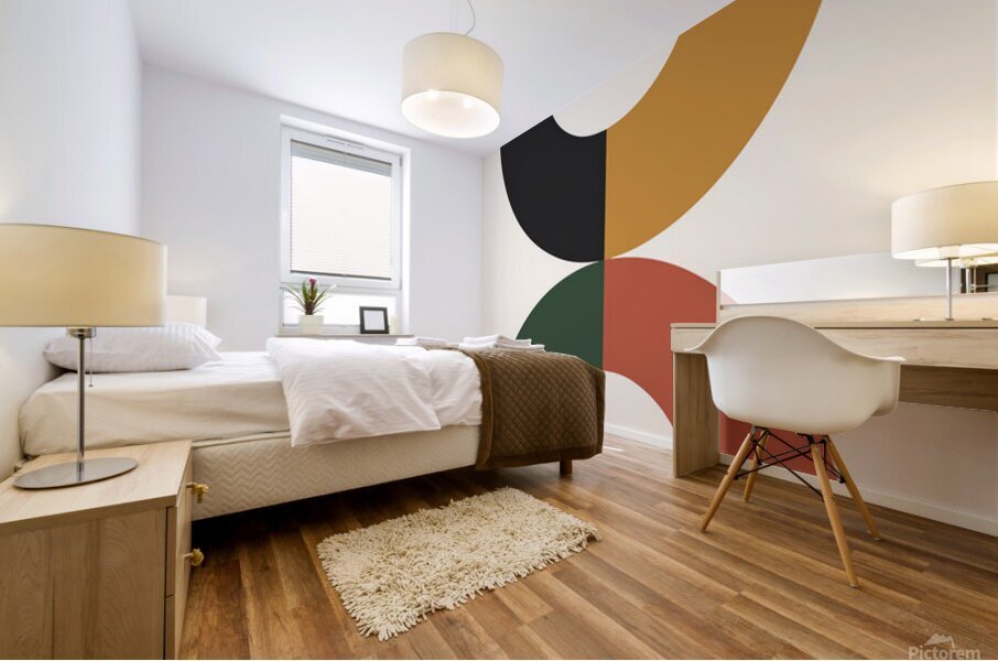 Dual Harmony 1 Mural print