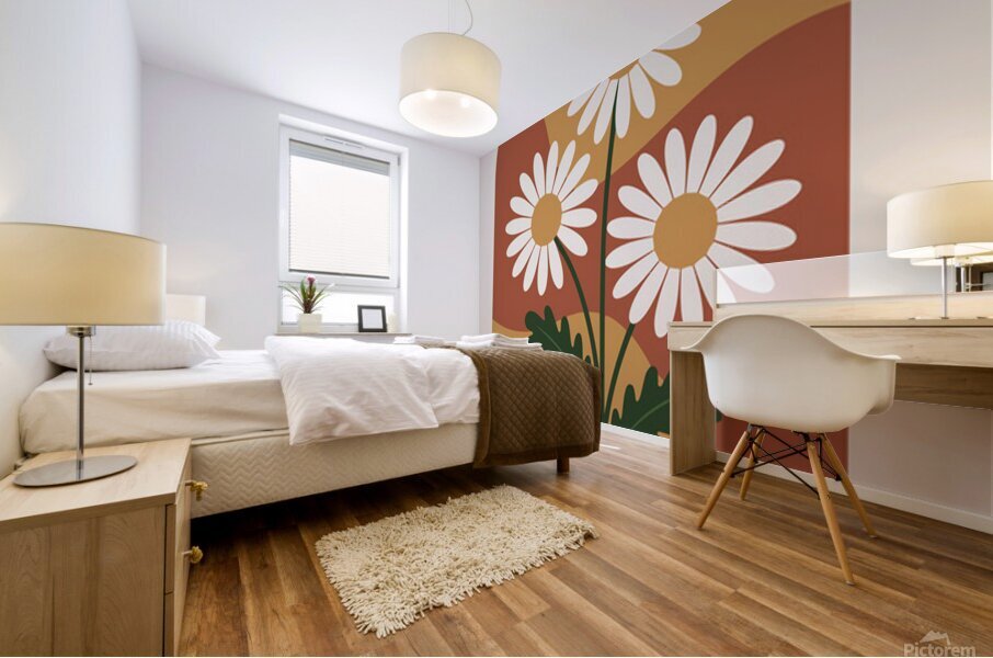 Daisy Bunch Poster Mural print