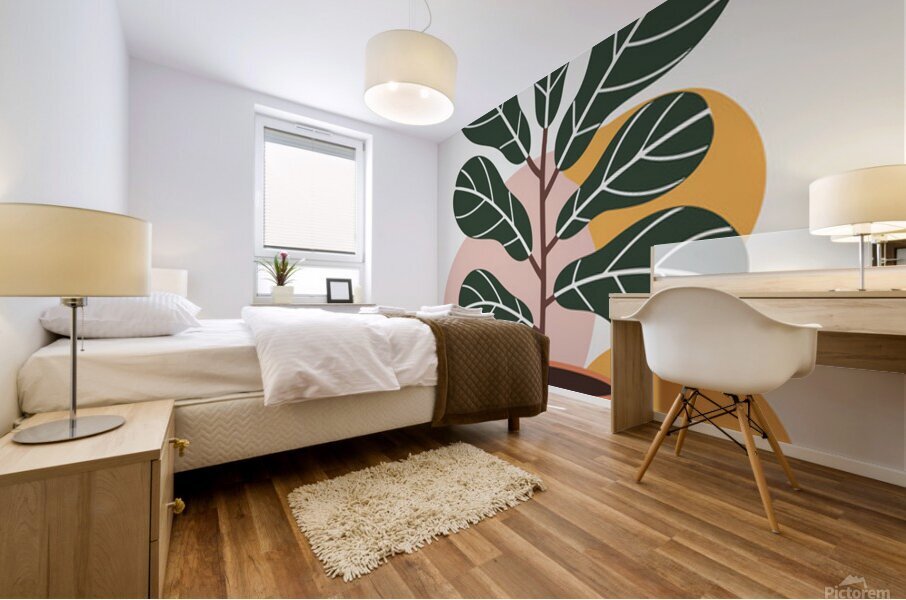 Fiddle Leaf Fig Print 1 Mural print