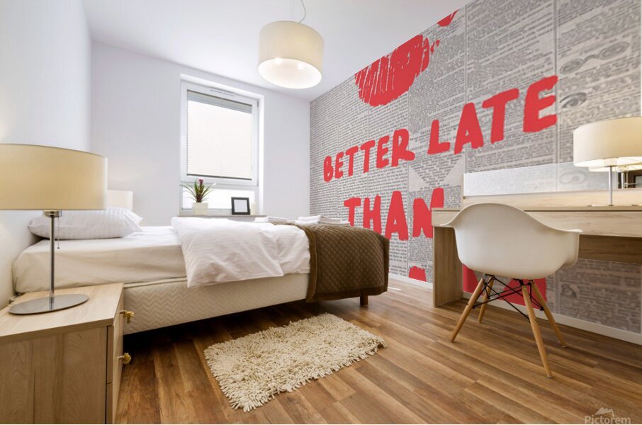 04 Quote Mural print