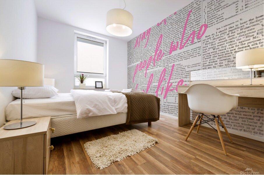03 Quote Mural print