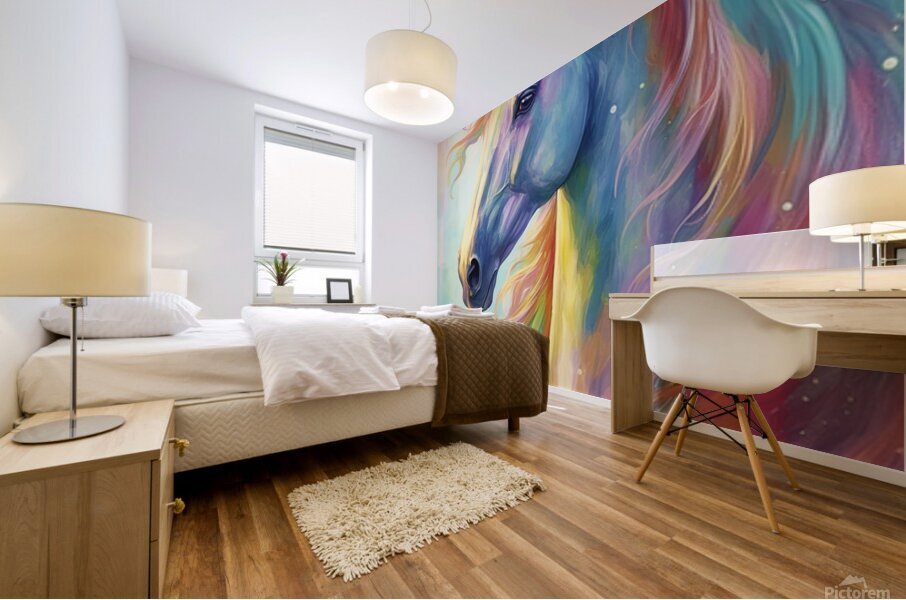 Fantasy Unicorns 6 Mural print