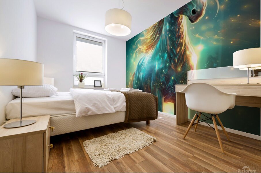 Fantasy Unicorns 10 Mural print