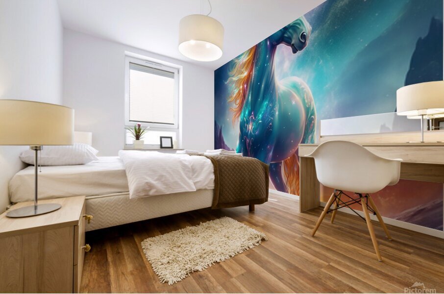 Fantasy Unicorns 8 Mural print