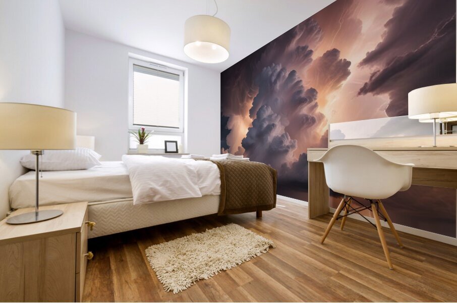 Atmospheric Weather Landscapes 21 Mural print