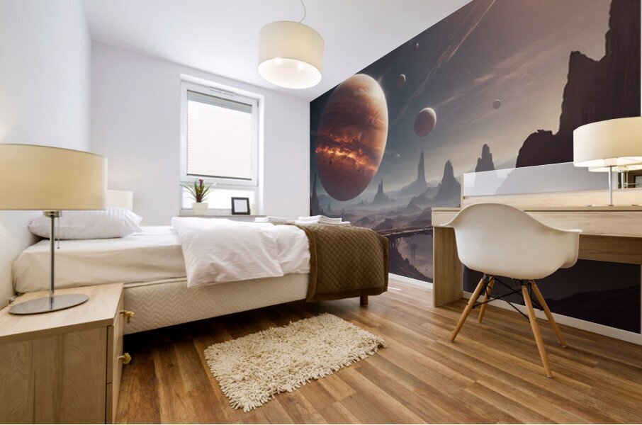 Cosmic Realms 8 Mural print