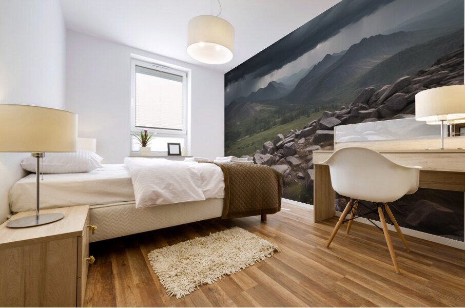 Mountain Landscape Wall Art Print 57 Mural print