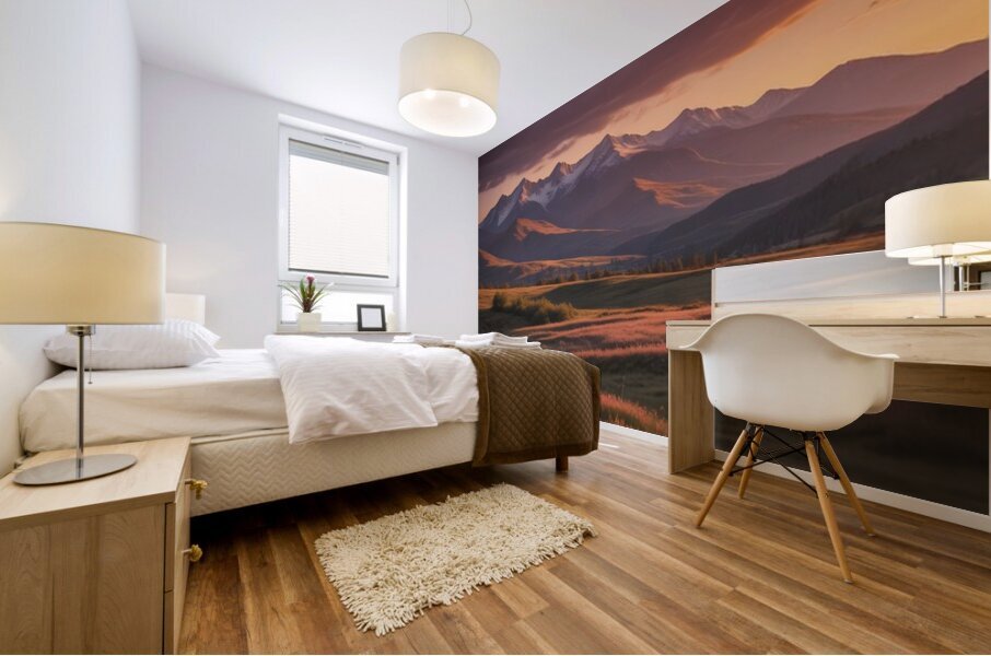 Mountain Landscape Wall Art Print 37 Mural print