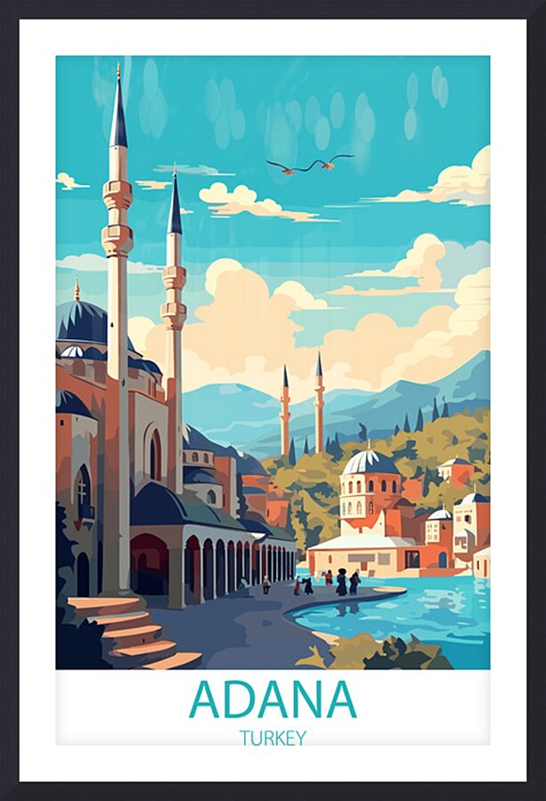 Adana Turkey Picture Frame print