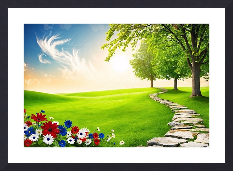 Memorial Day Wallpaper 59 Picture Frame print