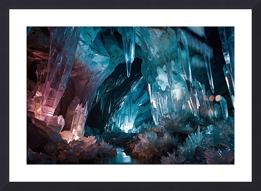 Caves Wallpaper 7 Picture Frame print