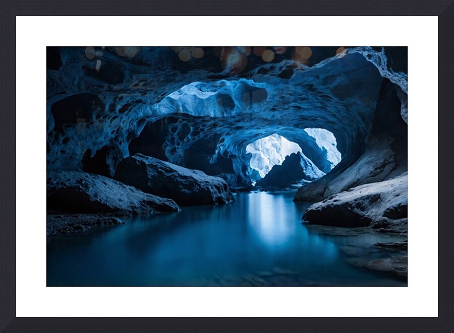 Caves Wallpaper 31 Picture Frame print