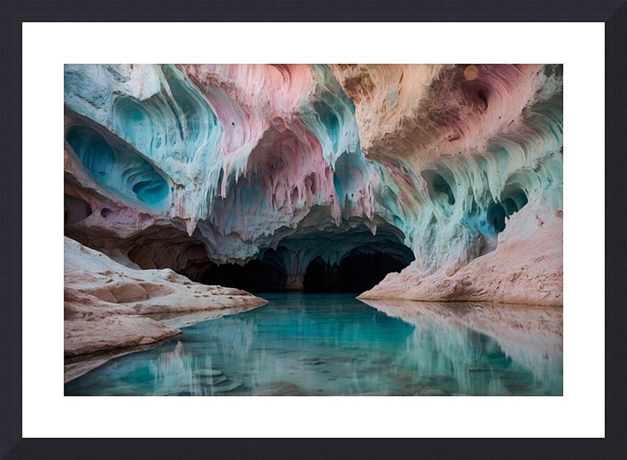 Caves Wallpaper 69 Picture Frame print