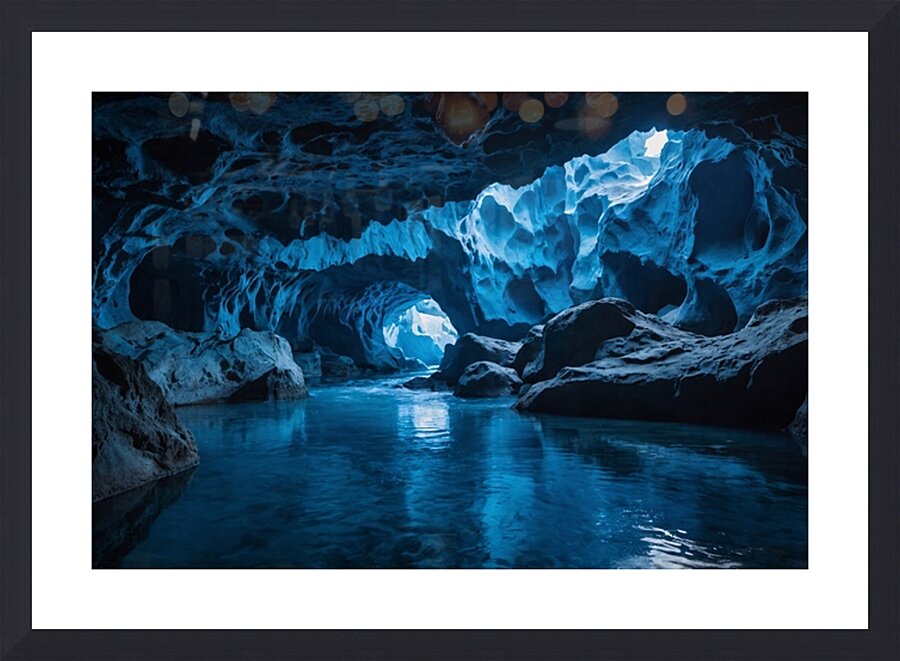 Caves Wallpaper 30 Picture Frame print