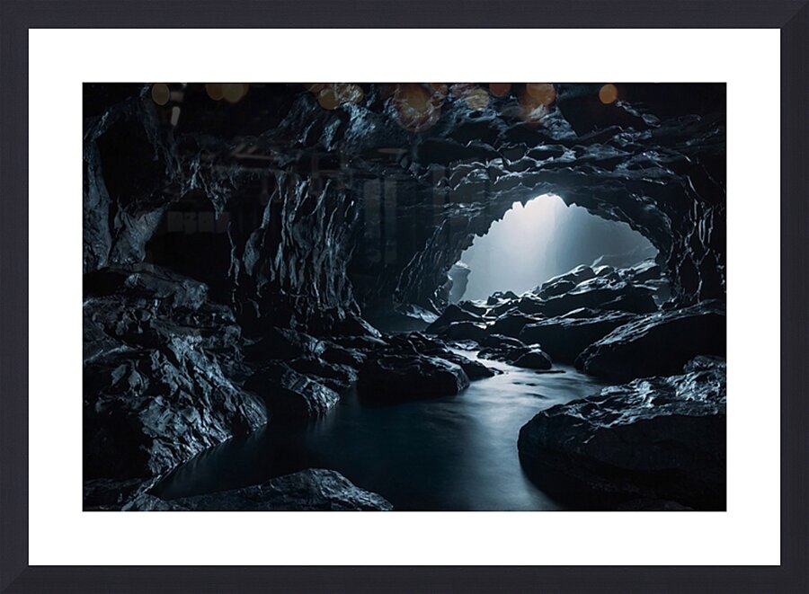 Caves Wallpaper 21 Picture Frame print