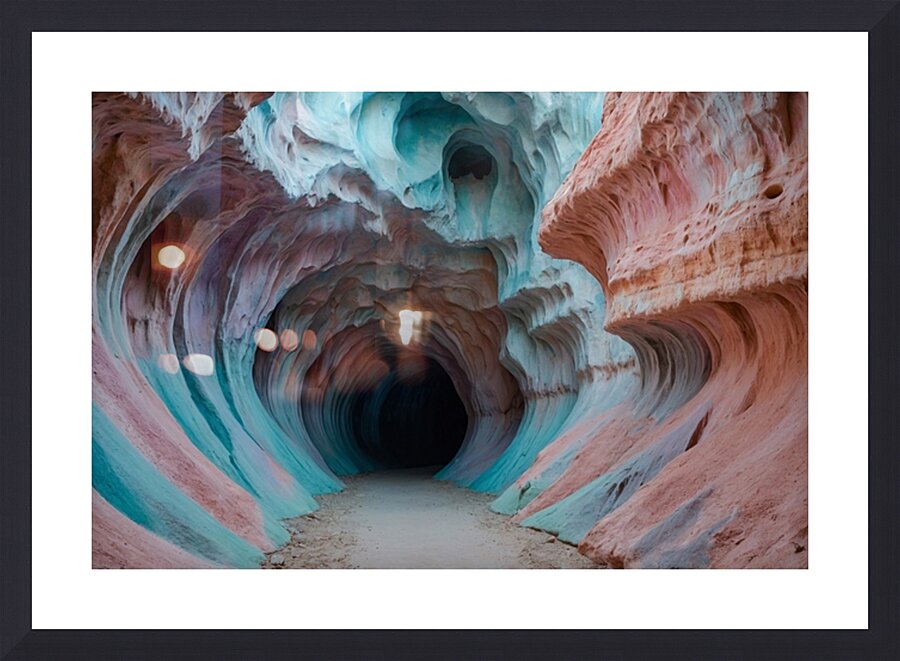 Caves Wallpaper 68 Picture Frame print