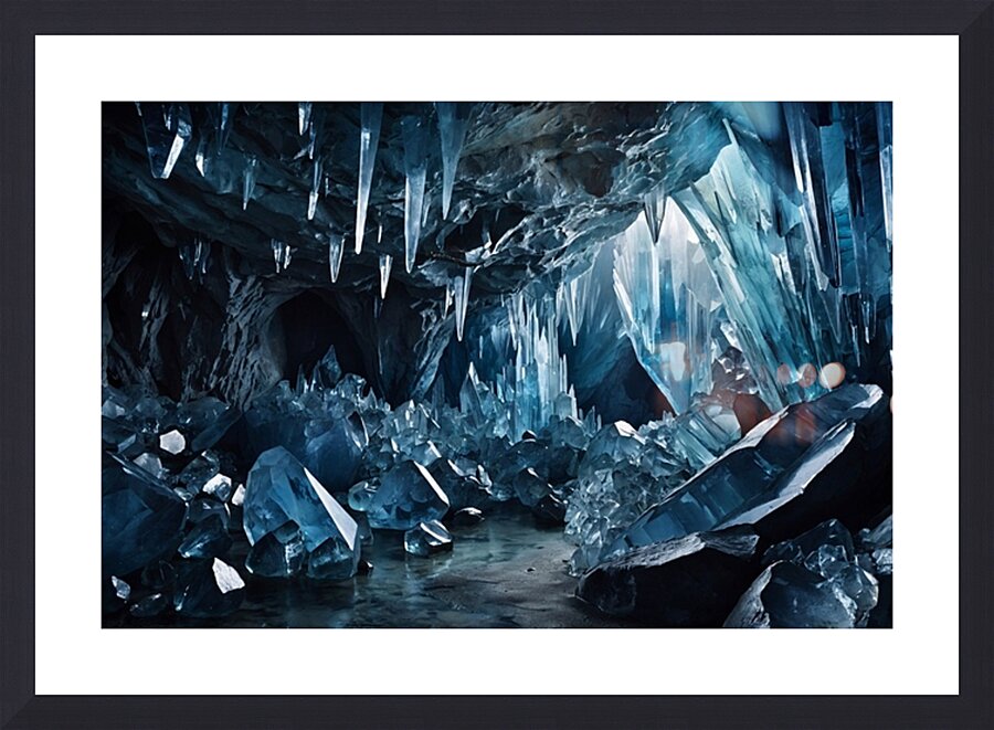 Caves Wallpaper 11 Picture Frame print