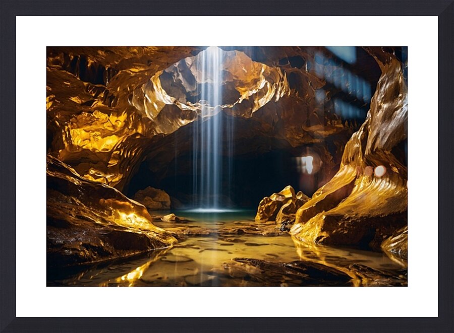 Caves Wallpaper 38 Picture Frame print