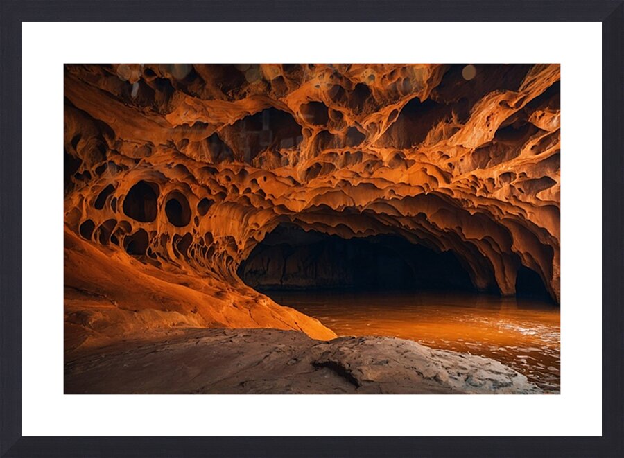 Caves Wallpaper 56 Picture Frame print