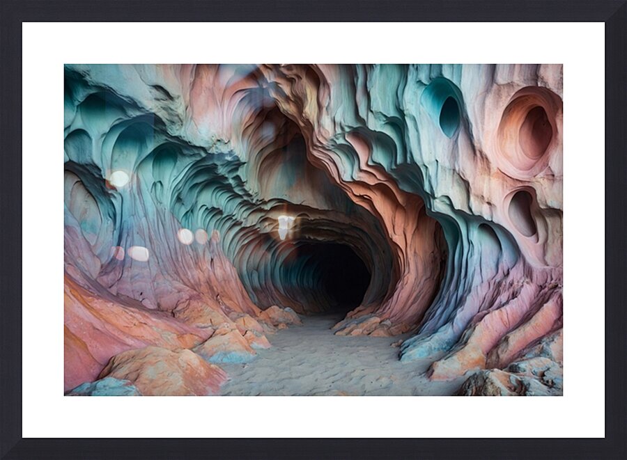 Caves Wallpaper 72 Picture Frame print
