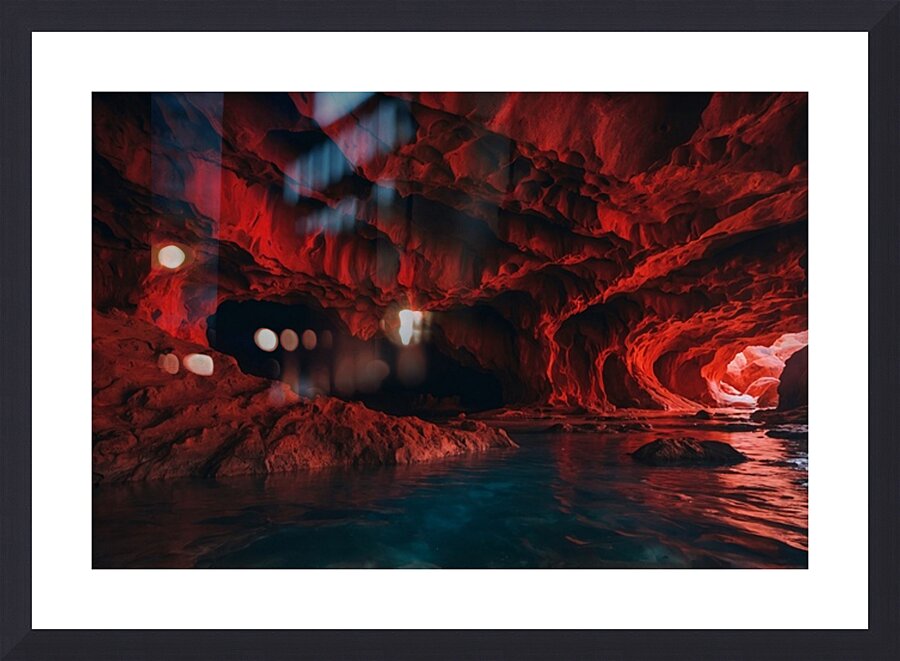 Caves Wallpaper 99 Picture Frame print