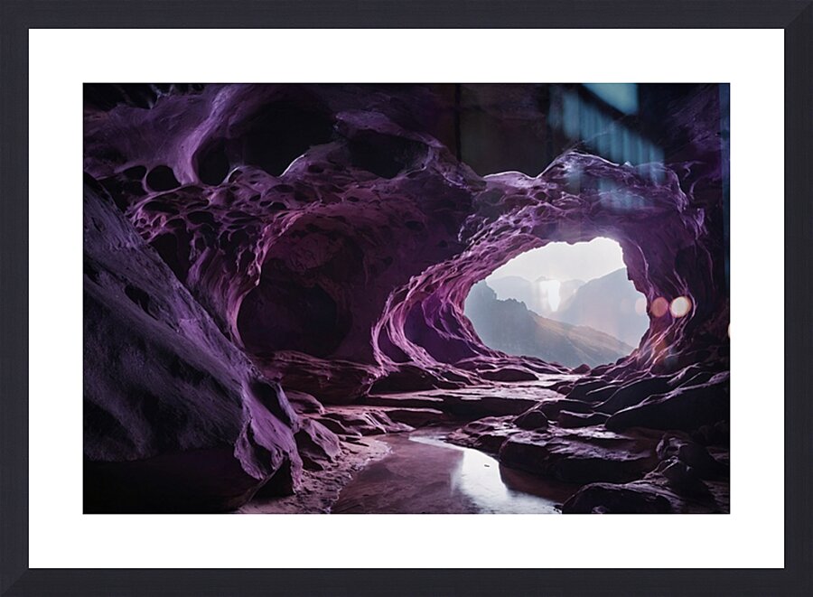 Caves Wallpaper 86 Picture Frame print