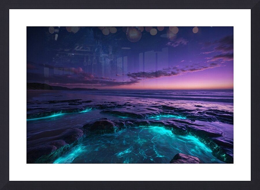 Beach Landscape 14 Picture Frame print