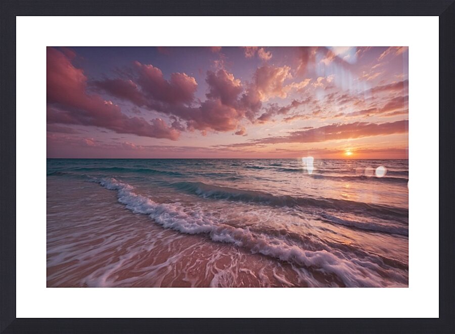 Beach Landscape 23 Picture Frame print