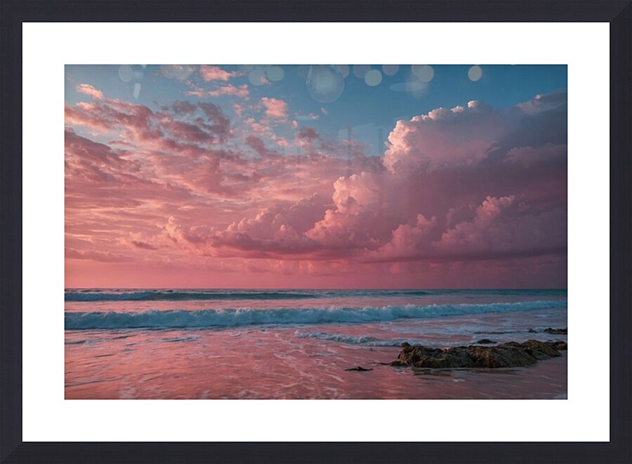 Beach Landscape 27 Picture Frame print