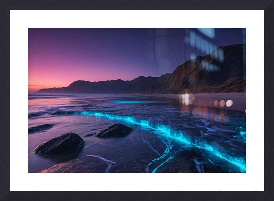 Beach Landscape 21 Picture Frame print