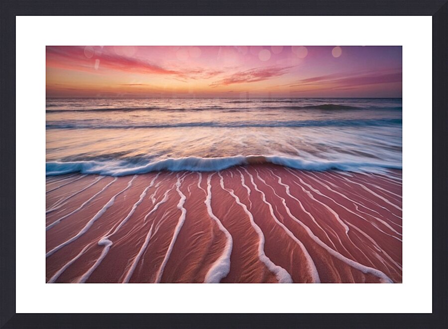 Beach Landscape 4 Picture Frame print