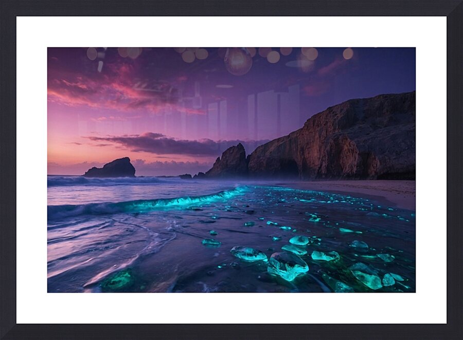 Beach Landscape 17 Picture Frame print