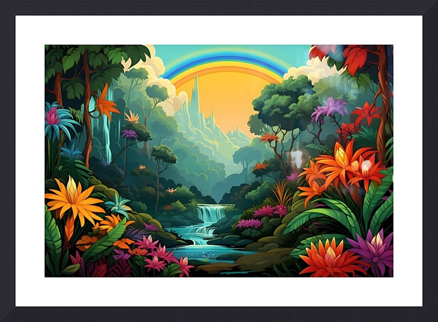 Exotic Paradise 21 Picture Frame print