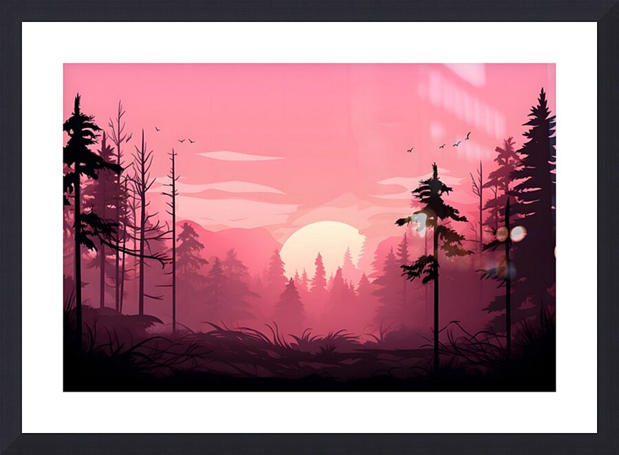 Landscape Scenery 20 Picture Frame print