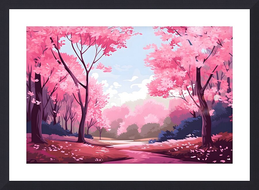 Landscape Scenery 46 Picture Frame print