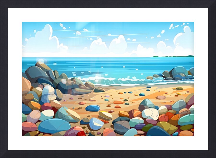 Landscape Scenery 73 Picture Frame print