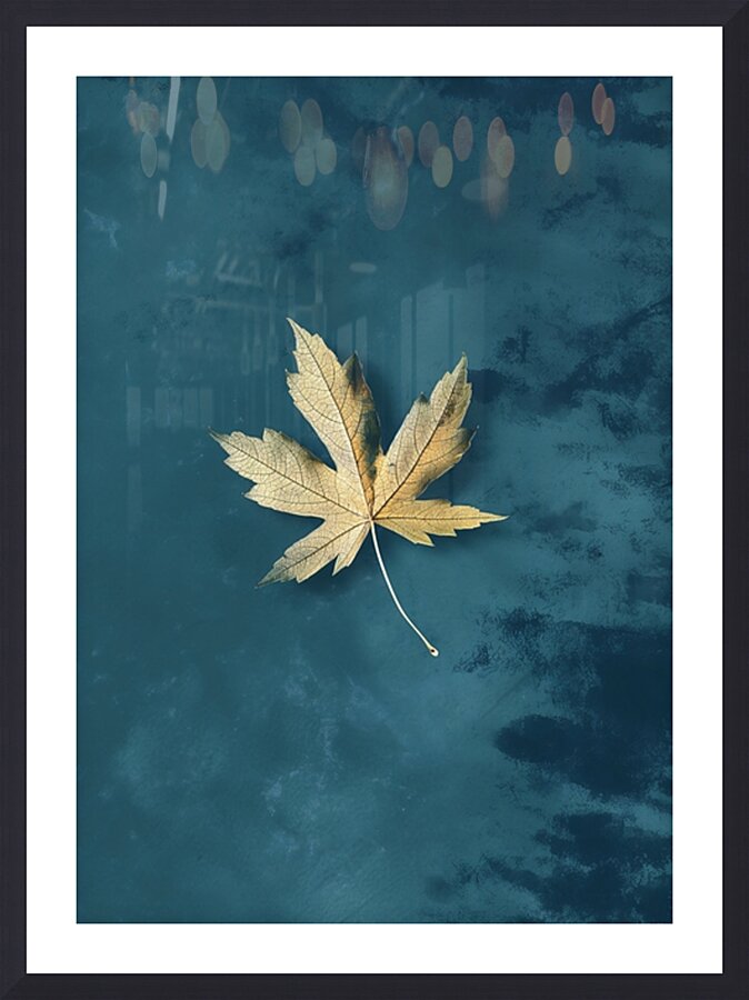 Copie de Leaf 3 Picture Frame print