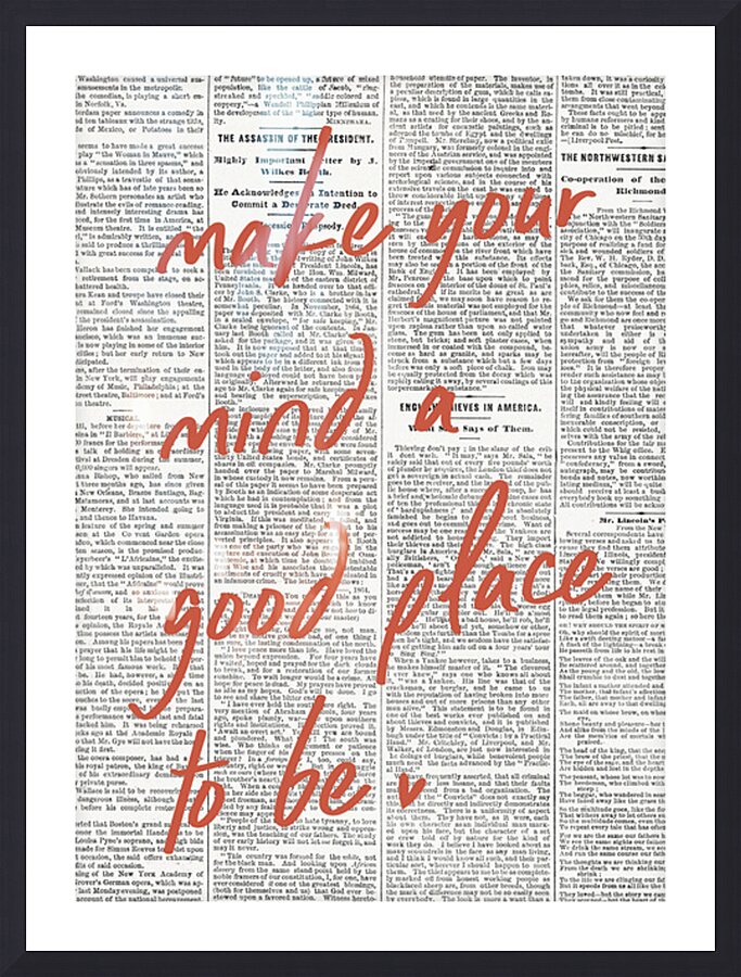 10 Quote Picture Frame print