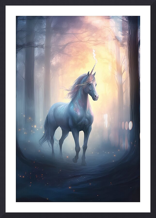 Fantasy Unicorns 11 Picture Frame print
