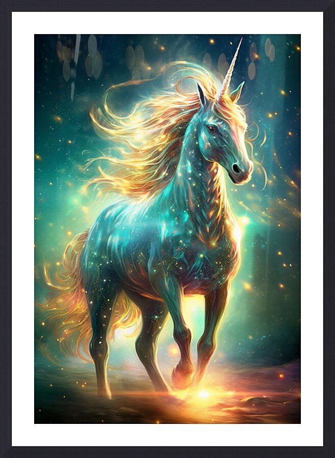 Fantasy Unicorns 10 Picture Frame print
