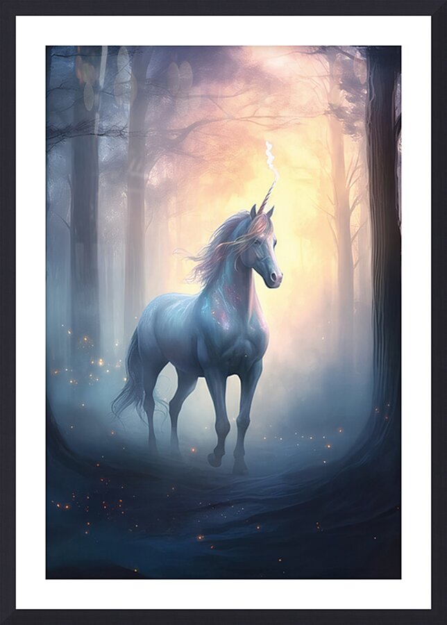 Fantasy Unicorns 11 Picture Frame print