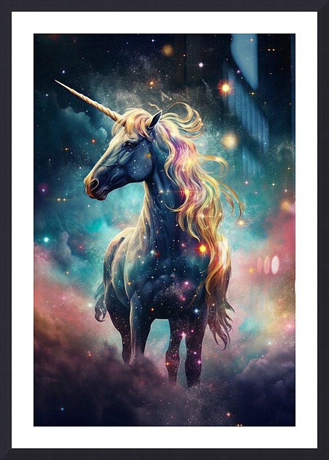 Fantasy Unicorns 12 Picture Frame print